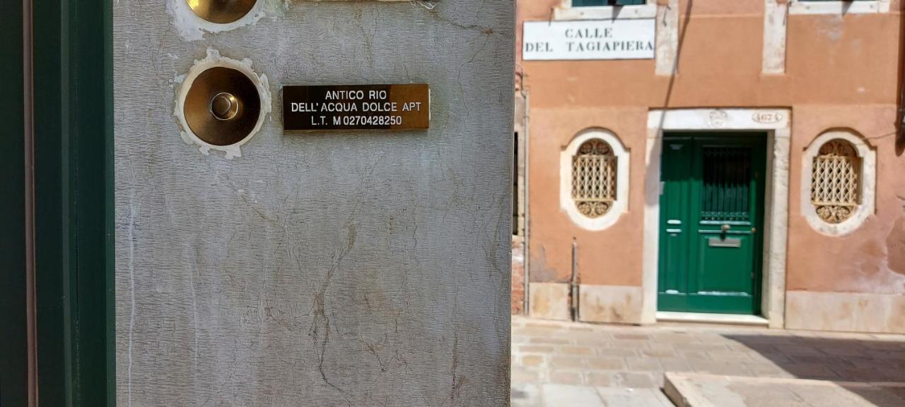 Antico Rio Acqua Dolce Apartment Veneza Exterior foto